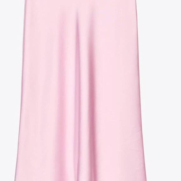 ZARA SATIN MIDI SKIRT - Picture 4 of 4